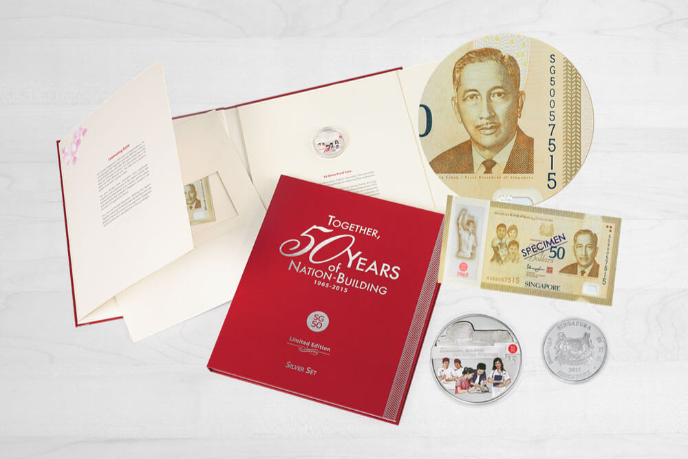SG50 Numismatic Currency Collection