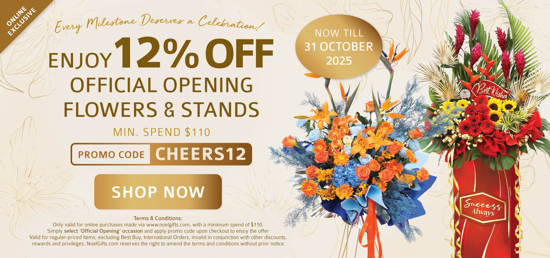 Shop for Congratulatory Flower Stands!