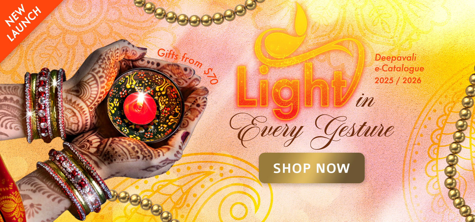 Shop Deepavali Flowers and Gift Hampers Collection today!