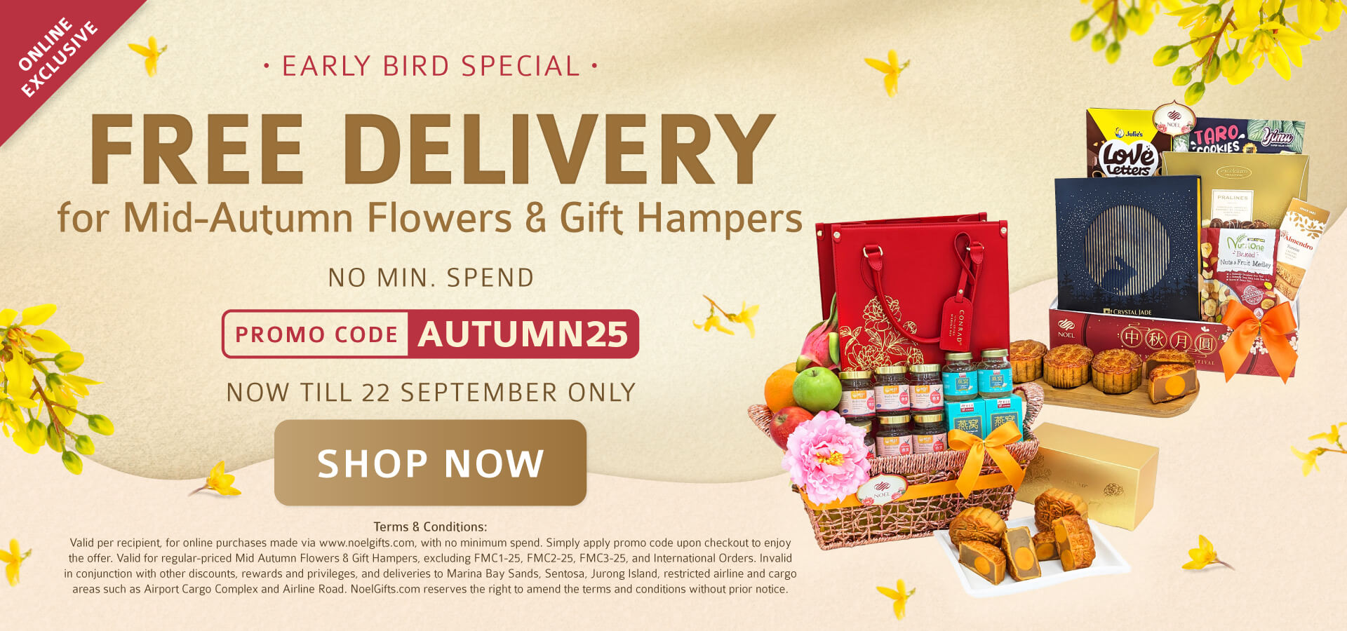 Shop Mid-Autumn Mooncake Gift Hampers Collection today!