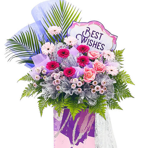 Congratulatory Flower Stand & Auspicious Gifts