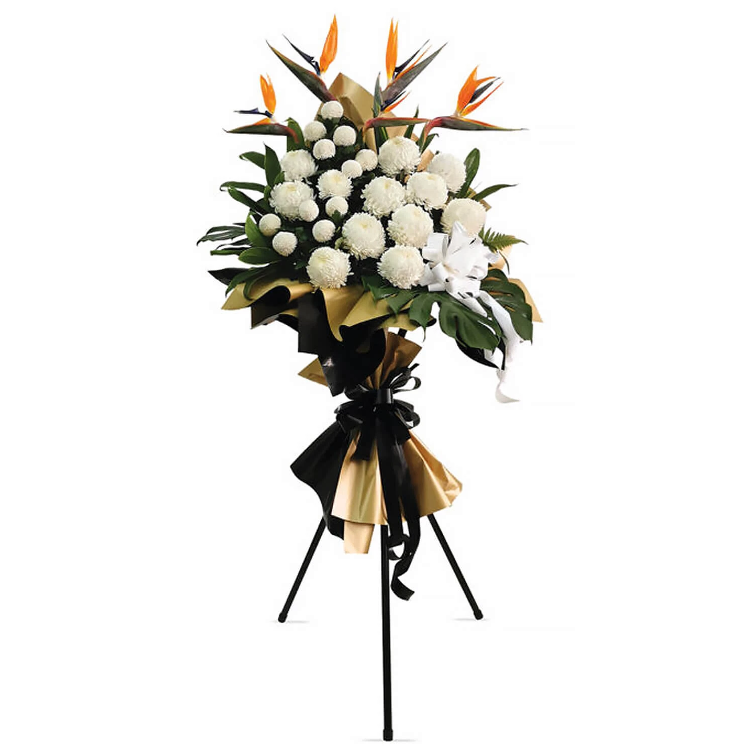 Condolences Flower Wreath 02