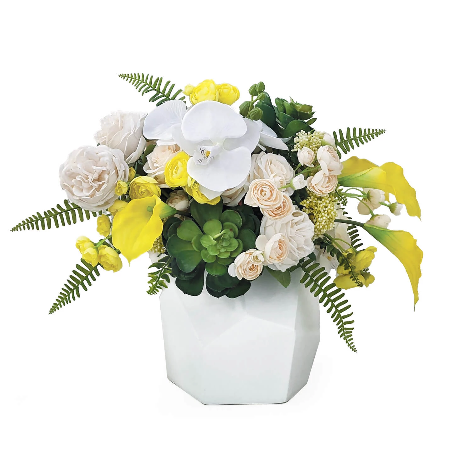 Calla Harmony Artificial Flower Arrangement