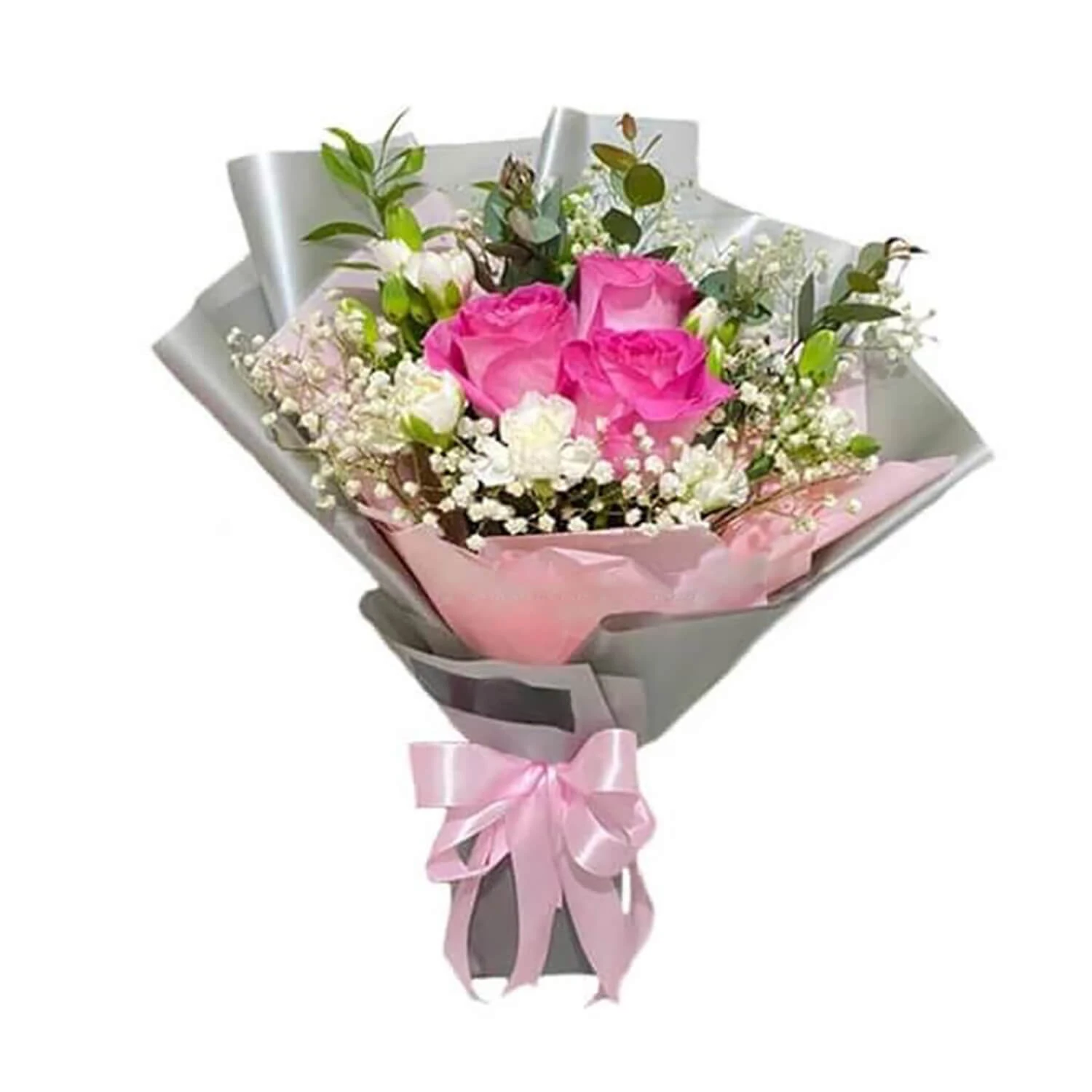 Soft Pink Roses Bouquet