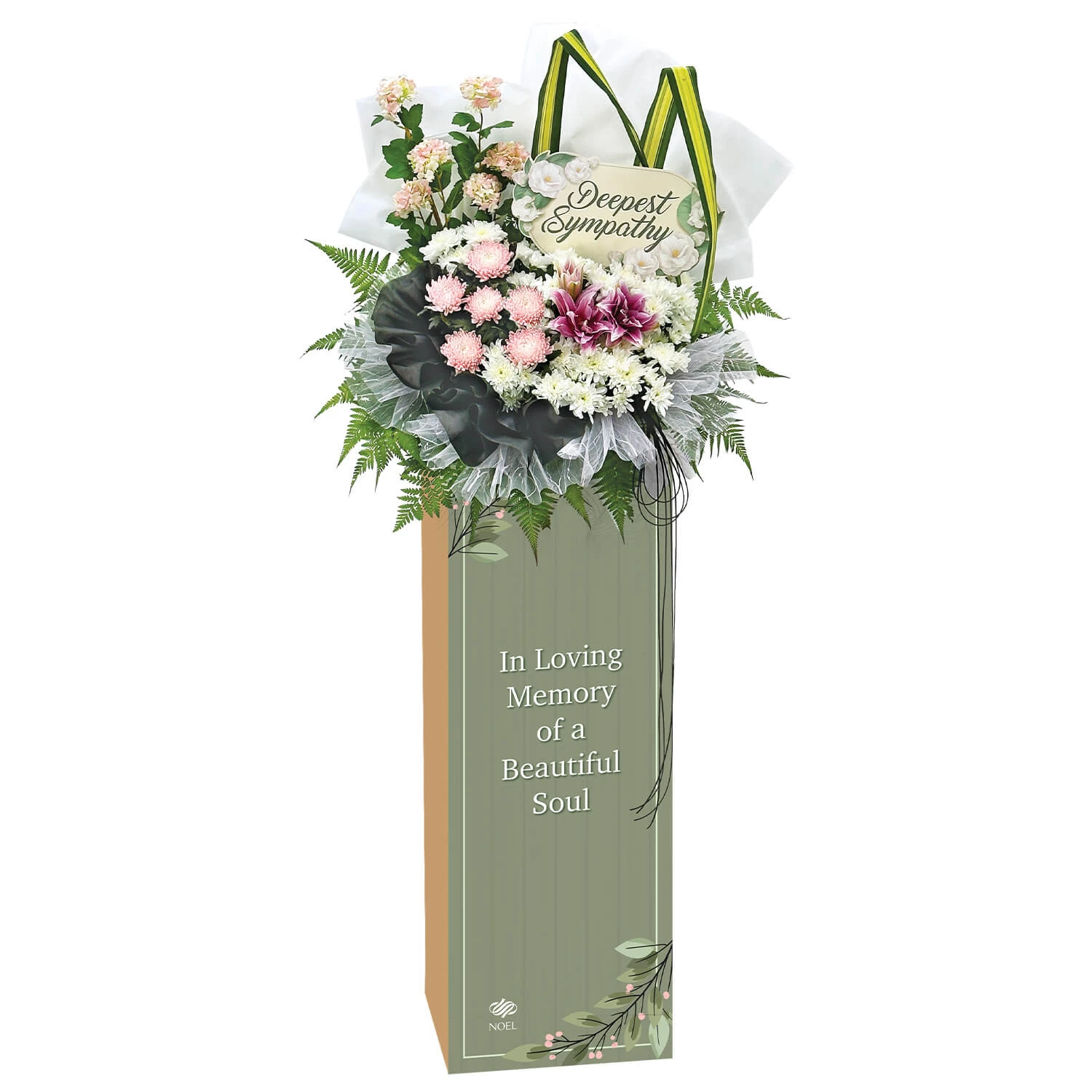 Peaceful Moments Funeral Flower
