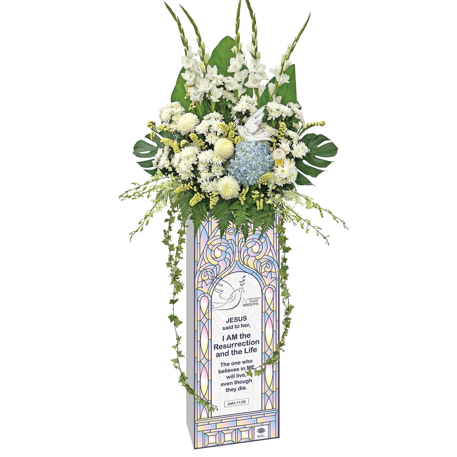 John 11:25 Funeral Flower