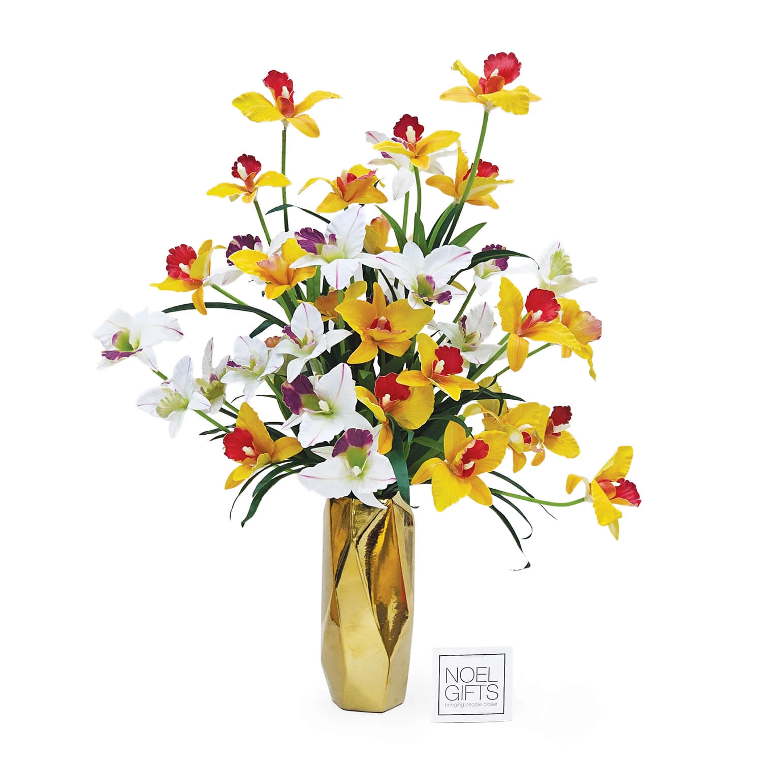 Orchid Canopy Artificial Flower Arrangement