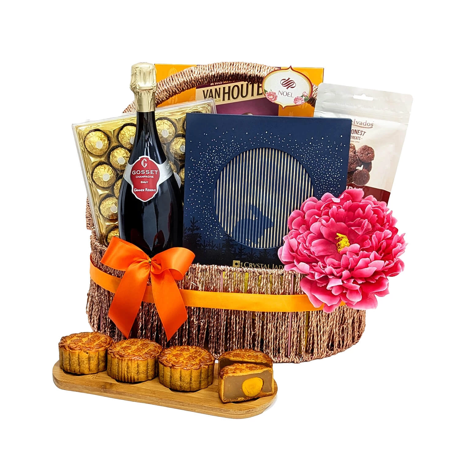 Moonlight Indulgence Mid-Autumn Crystal Jade Gift Set