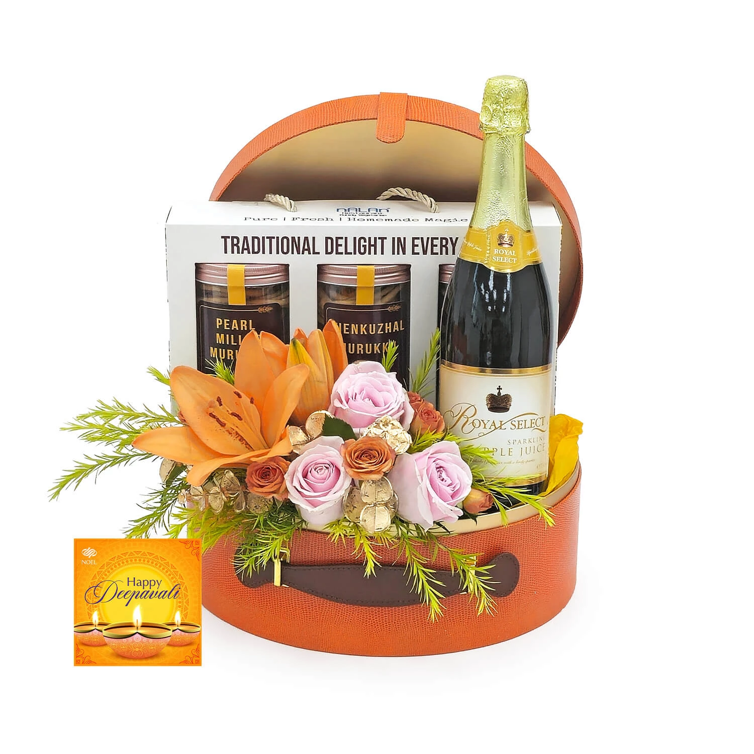 Deepavali Floral Opulence & Sweetness Gift